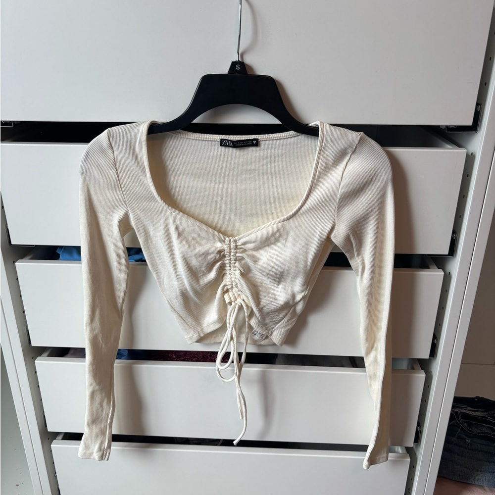 Ruched Long Sleeve